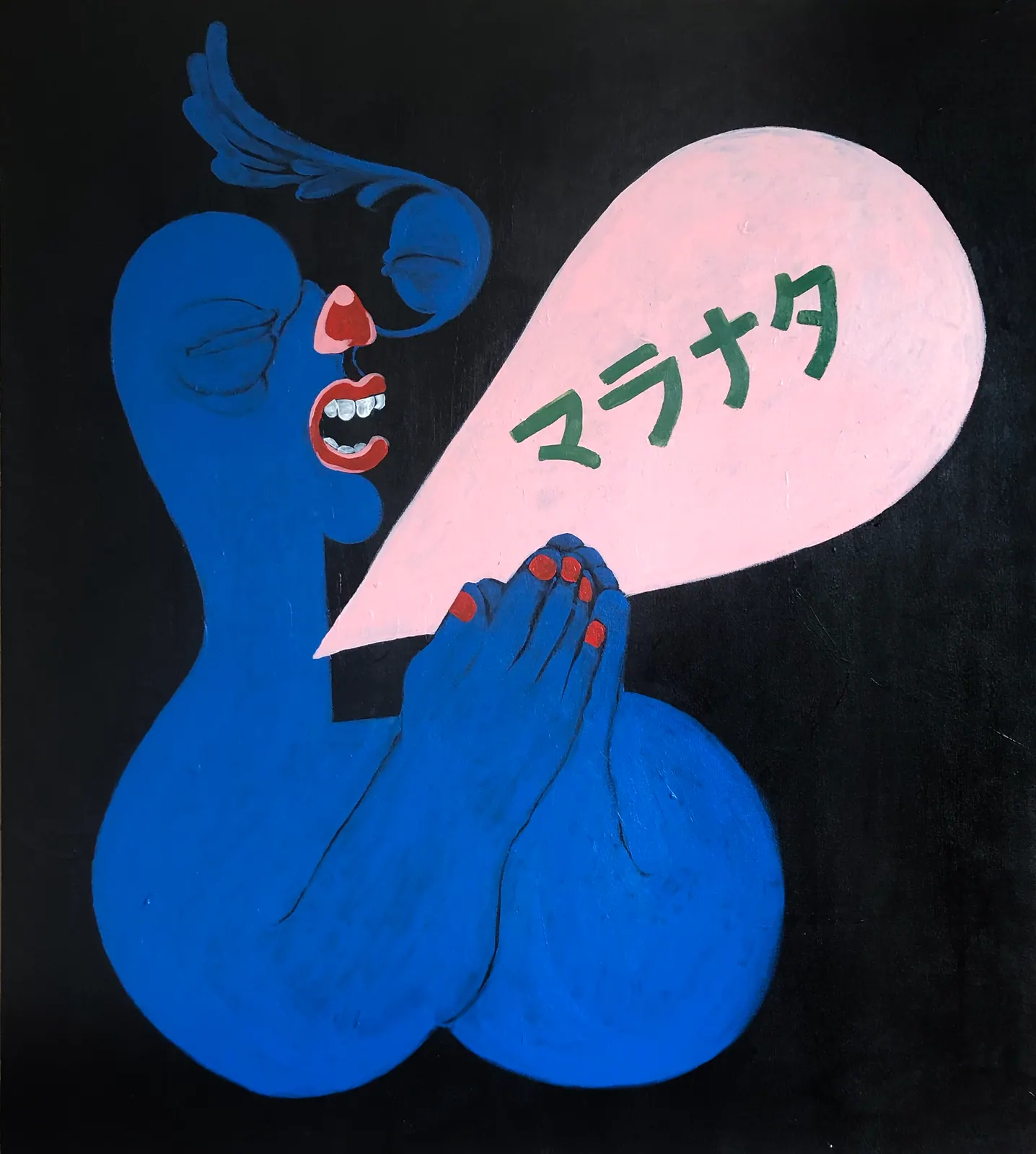 Maranata, 2023 - 90 x 100 cm - Acrílica sobre tela