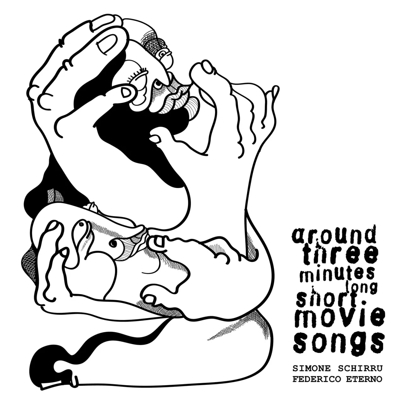 Álbum Around three minutes long short movie songs - Simone Schirru, Federico Eterno - 2013